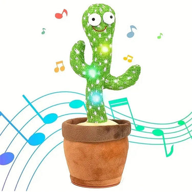 CactiGroove | Lleva Risas a la Hora de Juego - Juguete de Cactus Bailarín y Parlante